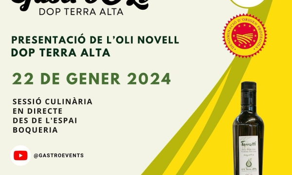 Quarta edició del GastroOli DOP Terra Alta al Mercat de la Boqueria