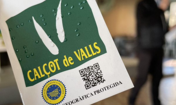 La IGP Calçot de Valls incorpora el sistema Braille a les etiquetes
