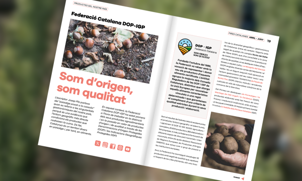 Les DOP i IGP catalanes s'expliquen en el número 6 de la revista Fires Catalanes