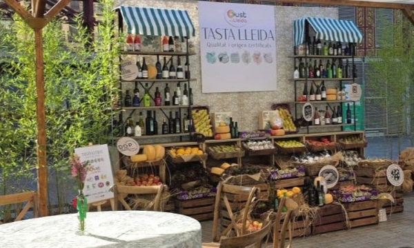 TastaLleida porta els productes de qualitat de Lleida al Mercat de Sant Antoni